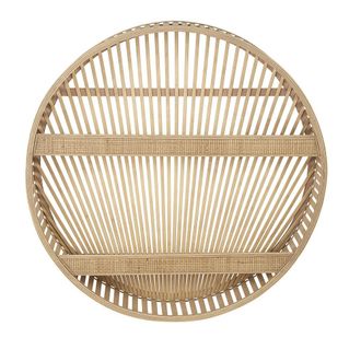 Maisons du monde Estanter&iacute;a de pared redonda marr&oacute;n