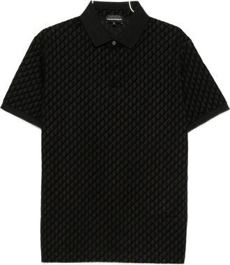Emporio Armani Polo Emporio Armani con logo all-over