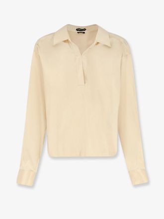 Tom Ford Camicia in satin stretch - TOM FORD - gender_Woman