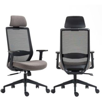 OEM Silla Giratoria Fb25-fx (b) Negra Y Gris