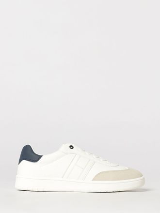 Tommy Hilfiger Boys Jack Bicolour Leather and Faux Leather Trainers