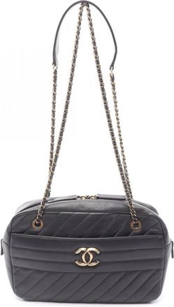 Chanel Leather Shoulder Bag (Pre-Owned)