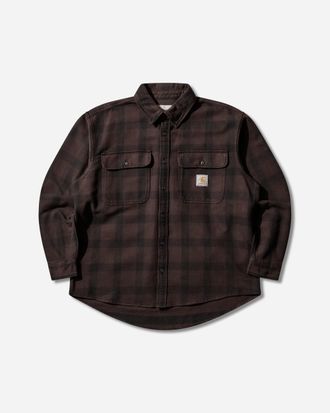 Carhartt Work in Progress Men s Edmands Longsleeve Shirt Natural / Palisander