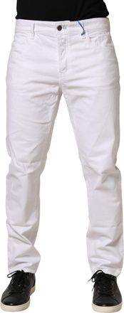 Siviglia Mid Waist Cotton Skinny blue Men Trouser Mens Jeans (Pre-Owned)
