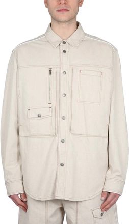 Isabel Marant Jassen, Heren, Beige, S, Light Jacket
