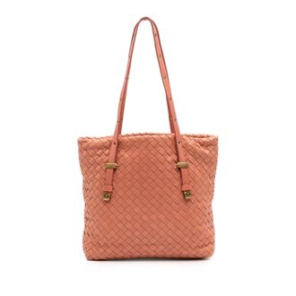 Bottega Veneta Geweven Leren Shopper Verstelbaar