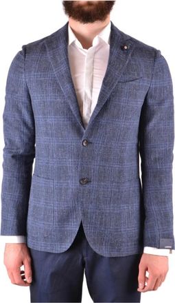 Lardini Stijlvolle Blazers voor Mannen - Heren - Blazers - Blauw - XL - Jassen