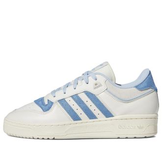 adidas Rivalry Low 86 Off White Clear Sky Pony-Hair IE7137