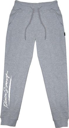 Plein Sport grote kenmerkende logo grijze joggingbroek