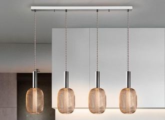Schuller Schuller Lighting - Lampara 4l Micron Cromo/oro