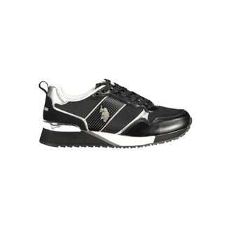 U.S.Polo Association U.S. Polo Assn., Sneakers, female, Black, Size: 6 US Polyester Sneaker