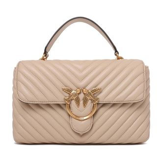 Pinko Mujer, Bolsos, Beige, Talla: ONE Size