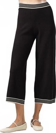 Sundays Quinn Cropped Pants In Black