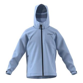 adidas Terrex Multi RAIN.RDY 2-Layer Rain Jacket Blue Dawn HZ1380