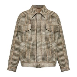 Isabel Marant Light Jackets, male, Beige, S, Folco Jacket