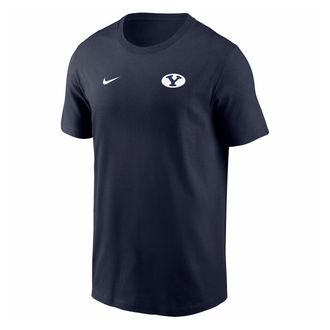 Nike BYU Cougars Nike Mens NCAA Short-Sleeve T-Shirt in Blue | IF8934-419