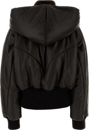 The Attico Darkbrown Giubbini Jacket