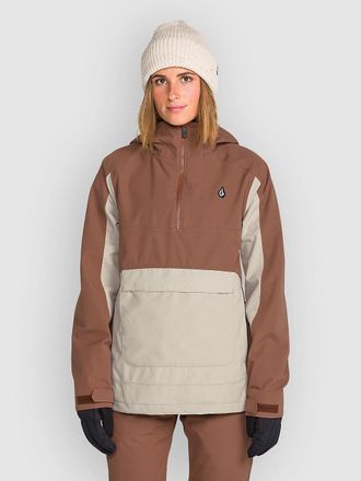 Volcom Harlan Giacca a Mezza Zip marrone