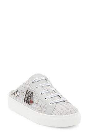 Karl Lagerfeld Cammy Sneaker Mule in Grey at Nordstrom Rack, Size 8.5