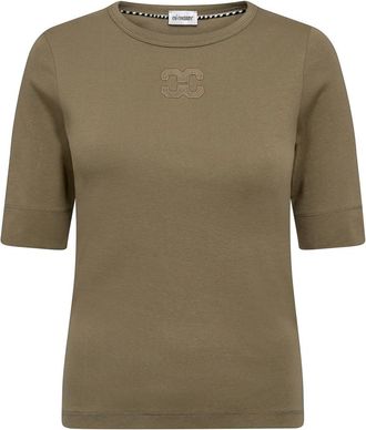 Co'Couture Mujer, Camisetas, Verde, Talla: L