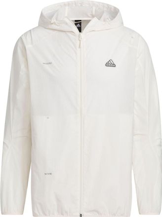adidas Tech Lightweight Woven Jacket Asia Sizing White IA8136