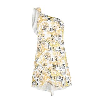 Versace Jeans Couture Dames, Jurken, Veelkleurig, Maat: M Poliester