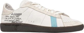 Patrizia Pepe Skin Sneakers - Dames - Schoenen - Wit - Maat: 37 EU Leer