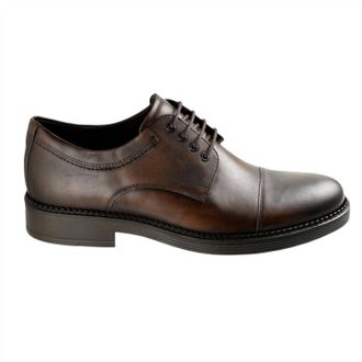 Ecco Mens Newcastle Cap Toe Oxford Shoes In Cocoa