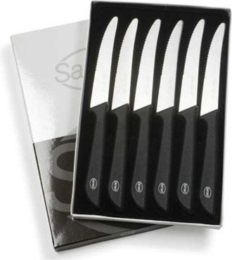 Sanelli Cuchillo De Mesa De 11,0 Cm, Paquete De 6, Lario Sanelli