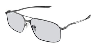 Balenciaga BB0492S Asian Fit 004 Mens Sunglasses Gunmetal Size 64