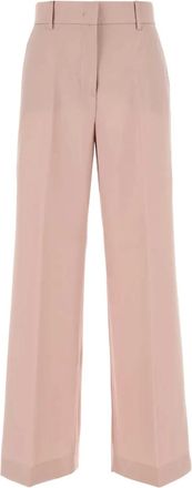 Max Mara Pantaloni a palazzo Visivo - Rosa
