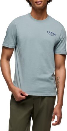 Prana Past & Present Organic Cotton Graphic T-Shirt in Quarry at Nordstrom, Size Xx-Large
