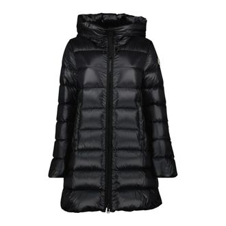 Moncler Down Jackets, female, Black, Size: L Suyenne Down Jacket
