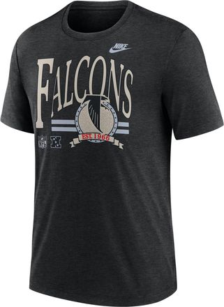 Nike Atlanta Falcons Rewind Nike Mens NFL T-Shirt in Black | NJFD00H87V-KCB