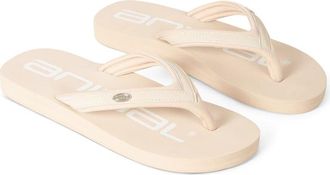 Animal Logo Flip Flops in Beige And White at Nordstrom, Size 10