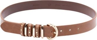 Pinko Cintura Passanti H3.Low Vitell - Dames - Riemen - Bruin - XS - Accessoires