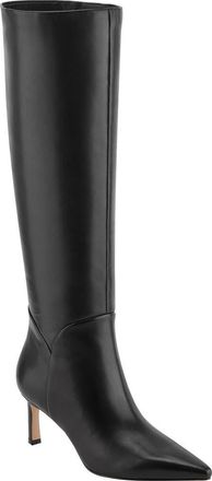 Marc Fisher Sabrina Knee High Boot in Black at Nordstrom, Size 8.5 Regular Calf