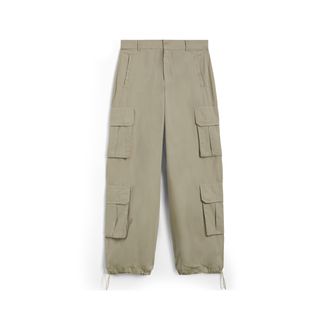 Freddy Pantaloni cargo baggy fit in popeline con quattro tasconi