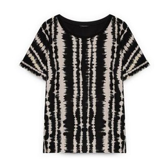 Fiorella Rubino Mujer, Camisetas, Negro, Talla: 2XL