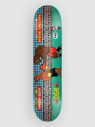 DGK 8-Bit Tko Williams 8.0 Skateboard Deck zwart
