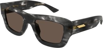 Bottega Veneta Stijlvolle zonnebril Bv 1357S kleur 002 - Dames - Zonnebrillen - Zwart - 50 MM - Accessoires