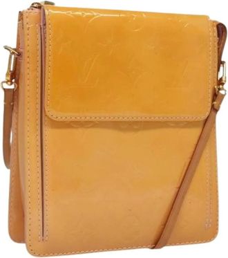 Louis Vuitton Pre-owned Cross Body Bags, female, Orange, Size: ONE SIZE Pre-owned Accessory Pouch