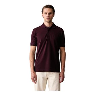 Lacoste Polo con Logo in Rilievo Classico - - Tops - Uomo - Viola - 3XL