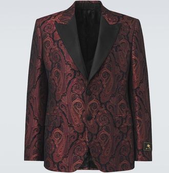 Etro Paisley jacquard blazer