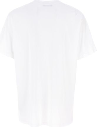 Balmain Mens Bicolor Organic Cotton T-Shirt