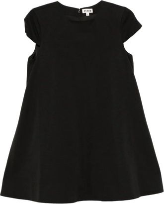 Staud Staud Womens Mia Mini Dress, Black