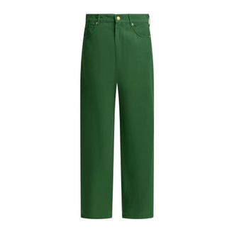 Max Mara Pantalones Smmonorata - Jeans - Mujer - Verde - S