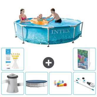 Intex Piscina Con Estructura Redonda - 305x76 Cm - 7-piezas S269
