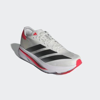 adidas Laufschuh ADIDAS PERFORMANCE ADIZERO SL 2, Herren, Gr. 42,5, cloud wei&szlig;, core schwarz, lucid rot, Textil, Schuhe Laufschuh