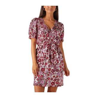 Freebird by Steven Dieke SS Mini Jurk - Dames - Korte kleedjes - Roze - S - Kleedjes